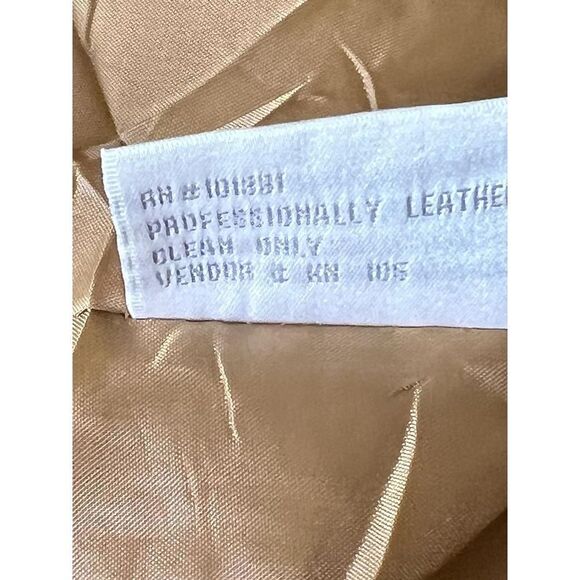 Vintage Y2K Charlotte Russe Genuine Leather Penny Lane Shearling Jacket … - Picture 6 of 6